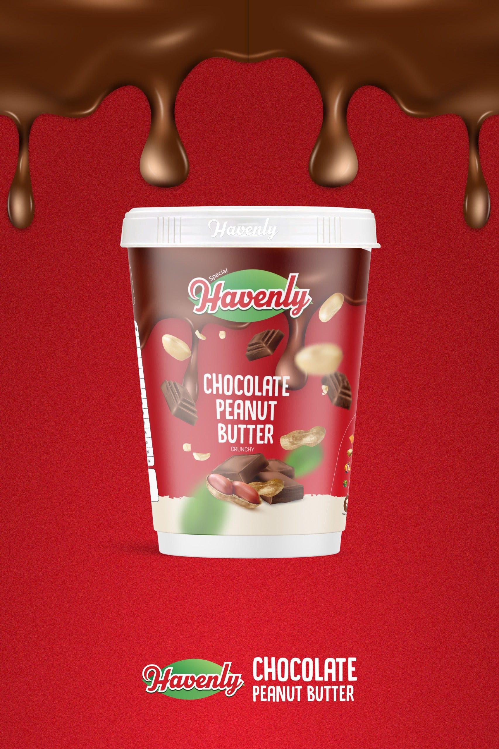 DARK CHOCOLATE PEANUT BUTTER 500 GM